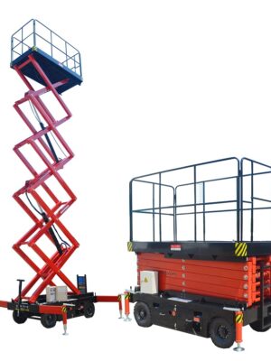 ForkLift SALE | China Trader Wholesale Materials Handling SJY mobile scissor aerial platform forklift Sale Buy Online Industrial Equipment