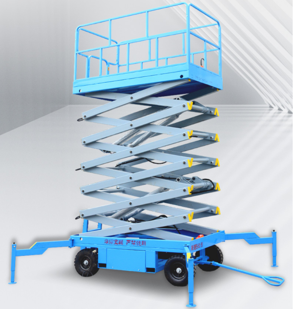 ForkLift SALE | China Trader Wholesale Materials Handling SJY mobile scissor aerial platform forklift Sale Buy Online Industrial Equipment