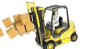 what should you do if your forklift is tipping over